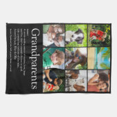 9 Photo Collage Grandouders Definition Theedoek (Horizontaal)