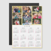 9 Photo Collage Personalized 2026 Family Calendar (Voorkant / Achterkant)