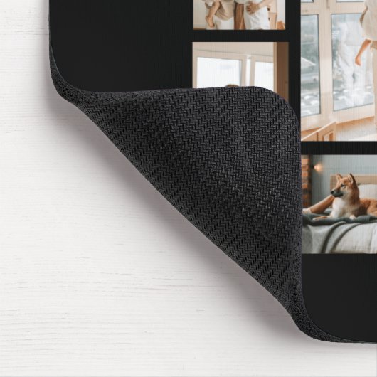 9 Photo Collage Template Muismat (Hoek)