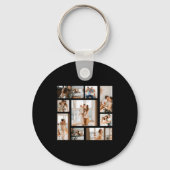 9 Photo Collage Template  Sleutelhanger (Voorkant)