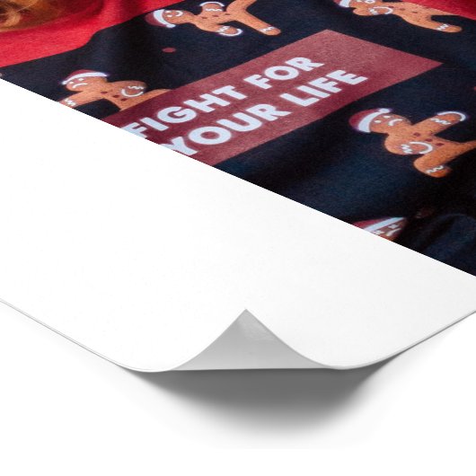 9 Photo Custom Personalized Collage Poster (Hoek)