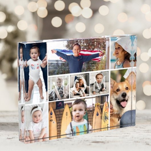 9 Pic Collage voor Mam Fotoblokken