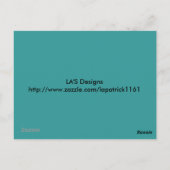 9 Piece Cut & Play Apple Puzzle Briefkaart (Achterkant)