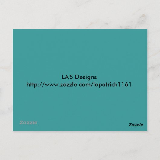 9 Piece Cut & Play Apple Puzzle Briefkaart (Achterkant)