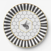 9" Queen Bee Dinner Bord (Voorkant)