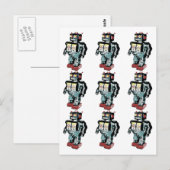 9 Robots Briefkaart (Voorkant / Achterkant)