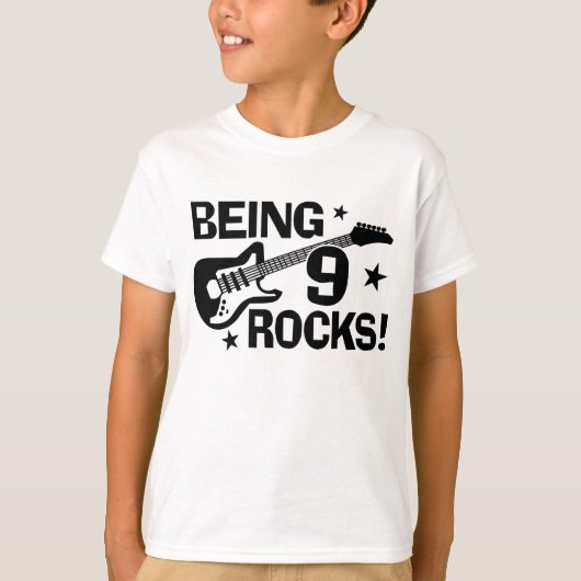 9 Rocks T-shirt (Voorkant)