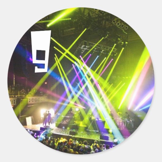 9 RONDE STICKER (Voorkant)