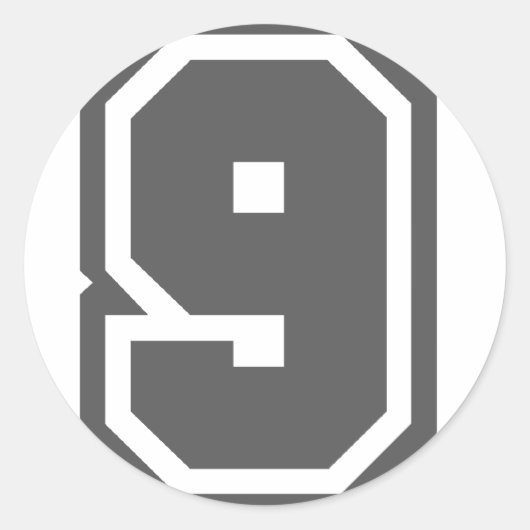 9 RONDE STICKER (Voorkant)