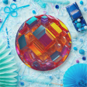 9" Round Paper Plate Papieren Bordje (Feest)