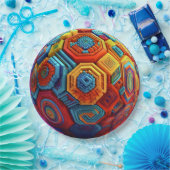 9" Round Paper Plate Papieren Bordje (Feest)