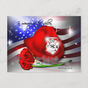 9 september/11 gedenkteken - Briefkaart