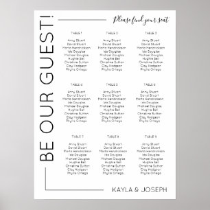 9 sjabloon minimalistische weduwenkaarten poster