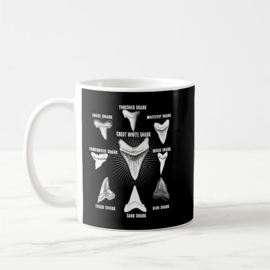 9 Soorten haaienteelt Koffiemok (Links)