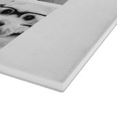 9 Square Photo Collage - Zwart-wit Snijplank (Hoek)