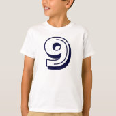 9 T-SHIRT (Voorkant)