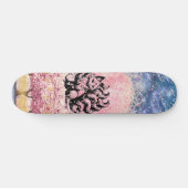 9 Tail Fox Aziatisch Roze Cherry Blossom Skateboar Persoonlijk Skateboard (Horizontaal)