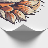9 Tailed Fox Spirt Cadeaupapier (Hoek)