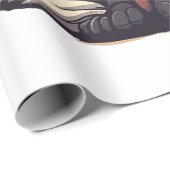 9 Tailed Fox Spirt Cadeaupapier (Rol Hoek)