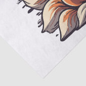 9 Tailed Fox Spirt Tissuepapier (Detail)