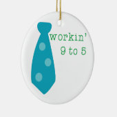 9 tot 5 keramisch ornament (Rechts)