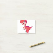9.Tyrannosaurus Dinosaur Drawing - dinosaur Post-it® Notes (Op bureau)