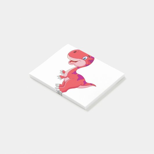 9.Tyrannosaurus Dinosaur Drawing - dinosaur Post-it® Notes (Schuin)