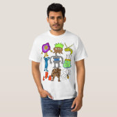 9 van Mason's monsters T-shirt (Voorkant volledig)