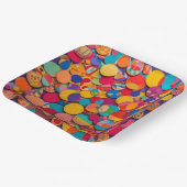 9" Vierkant Papieren Bord (Gebogen)