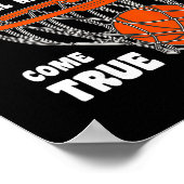 9 Year Old Happy 9th Birthday Sketll 9th Birthday  Poster (Hoek)