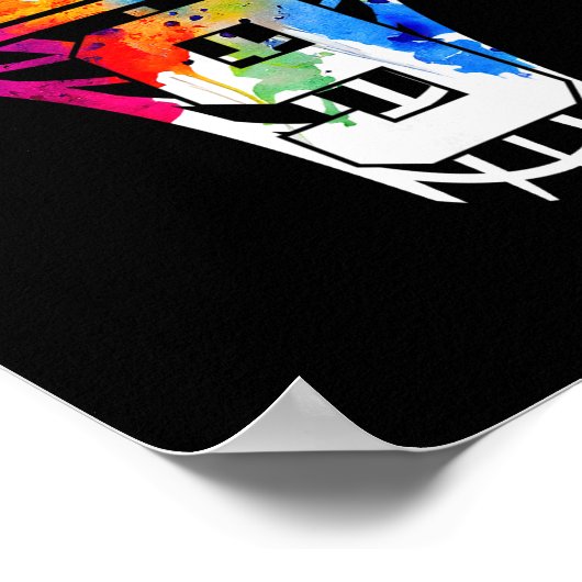 9 Years Sketll 9th Birthday  Poster (Hoek)