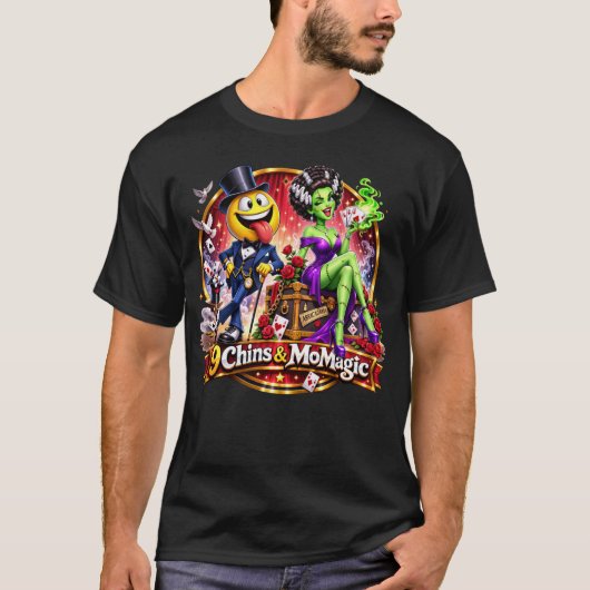 9chins & MoMagic T-shirt (Voorkant)