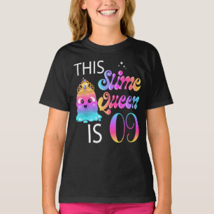 9de glanzende koningin en cadeautjes voor meisjes t-shirt
