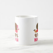 9de Jubileum cadeau voor haar Koffiemok (Center)