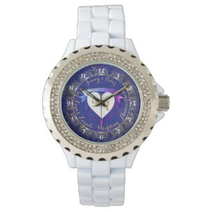 9de Jubileum Lapis Lazuli Afbeelding Watch Horloge