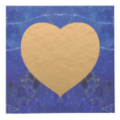 9de Jubileum Lapis Lazuli Kleur Kubus (Voorkant)