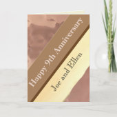 9de Jubileum van de Woningen, Willow en Koper Kaart (Voorkant)