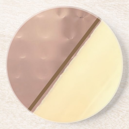 9de Jubileum van de Woningen, Willow en Koper Zandsteen Onderzetter (Voorkant)