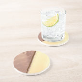 9de Jubileum van de Woningen, Willow en Koper Zandsteen Onderzetter (Zijkant)