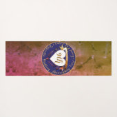 9de Jubileum van het huwelijk van Terracotta Lapis Yogamat (Achterkant (horizontaal))