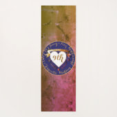 9de Jubileum van het huwelijk van Terracotta Lapis Yogamat (Achterkant)