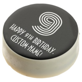 9de verjaardag - Art Deco Geïnspireerde look "9",