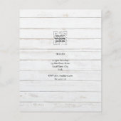 9de verjaardag Fotocollage uitnodiging Jongen Meis Flyer (Achterkant)