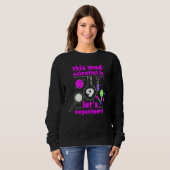 9de verjaardag Nine Bday Science Mad Scientist Che Trui (Voorkant volledig)