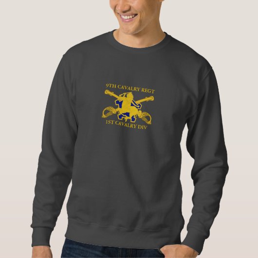 9E CAVALRY 1ST CAV DIV SWEATSHIRY TRUI (Voorkant)