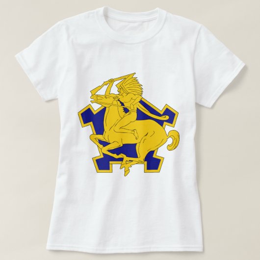9e Cavalry Regiment T-shirt (Design voorkant)