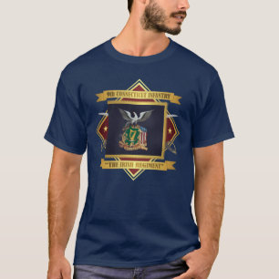9e Connecticut Ierse vrijwilligers T-shirt