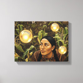 9e-eeuwse lichtbol -  canvas afdruk