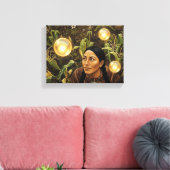 9e-eeuwse lichtbol -  canvas afdruk (Insitu (Woonkamer))