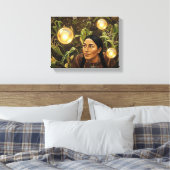 9e-eeuwse lichtbol -  canvas afdruk (Insitu (Slaapkamer))